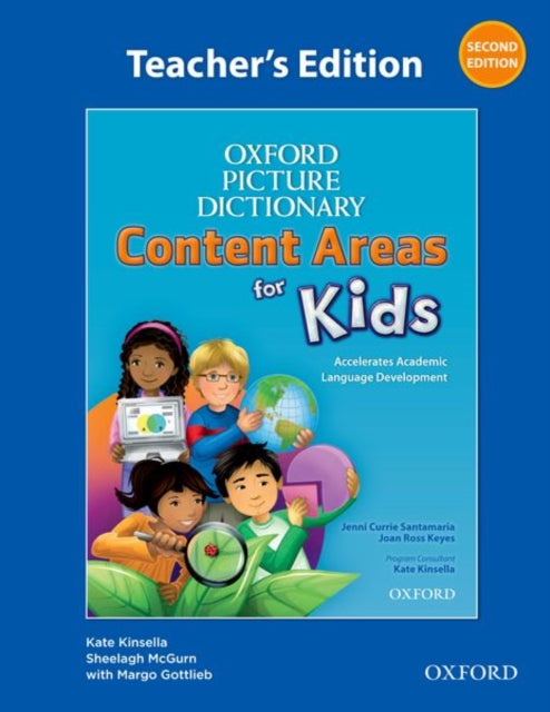 Book cover of: Oxford Picture Dictionary Content Areas for Kids: Teacher's Edition. By: Jenni Currie Santamaria