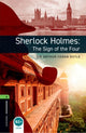 Book cover of: Oxford Bookworms Library: Level 6: Sherlock Holmes: The Sign of the Four. By: Janet Hardy-Gould