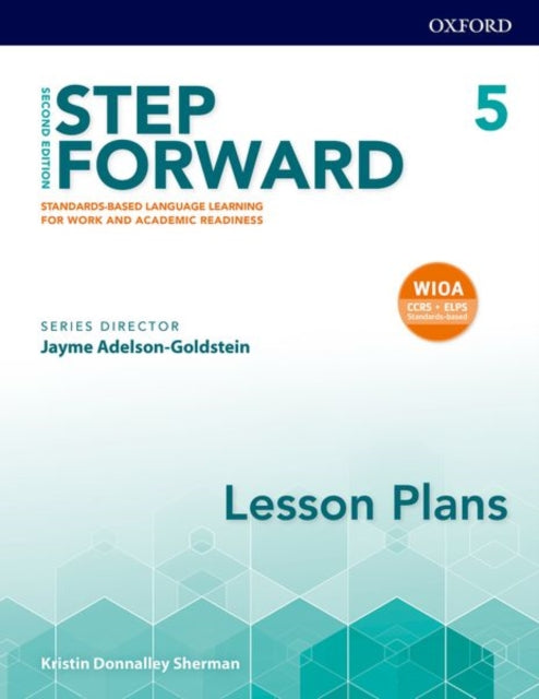 Book cover of: Step Forward: Level 5: Lesson Plans. By: Jenni Currie Santamaria