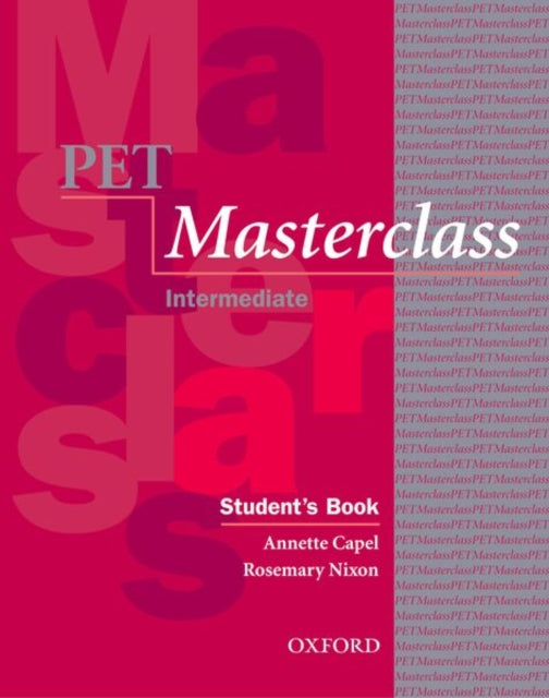 Book cover of: PET Masterclass:: Student's Book and Introduction to PET pack