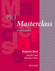Book cover of: PET Masterclass:: Student's Book and Introduction to PET pack