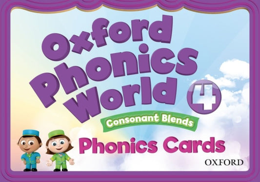 Book cover of: Oxford Phonics World: Level 4: Phonics Cards. By: Oxford