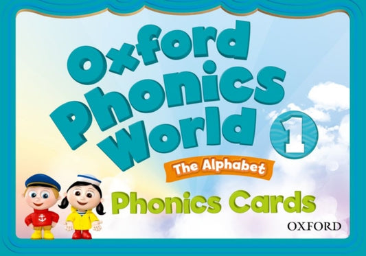 Book cover of: Oxford Phonics World: Level 1: Phonics Cards. By: Oxford Dictionaries Staff