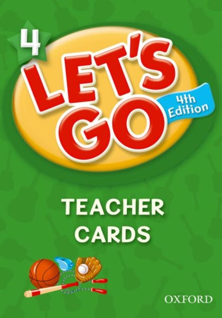 Book cover of: Let's Go: 4: Teacher Cards. By: R. Nakata