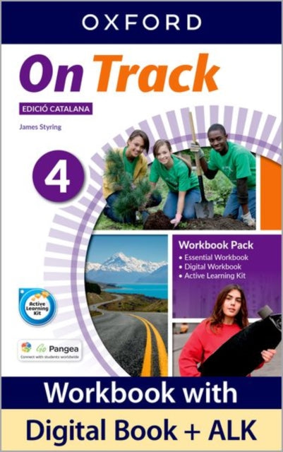 Book cover of: On Track 4 Work Book (Cat) (Spain)