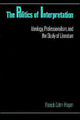 Book cover of: Politics of Interpretation