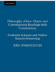 Book cover of: Philosophy of Law. By: Fredrick Schauer