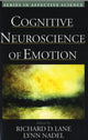 Book cover of: Cognitive Neuroscience of Emotion