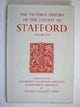 Book cover of: A History of the County of Stafford. By: M.W. Greenslade