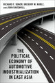 Book cover of: Political Economy of Automotive Industrialization in East Asia. By: Richard F. Doner