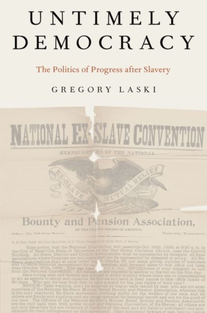 Book cover of: Untimely Democracy. By: Gregory Laski