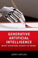 Book cover of: Generative Artificial Intelligence. By: Jerry Kaplan