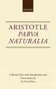Book cover of: Parva Naturalia