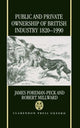 Book cover of: Public and Private Ownership of British Industry 1820-1990