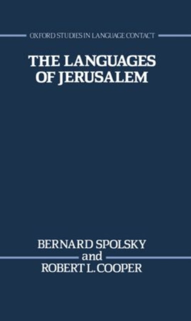 Book cover of: Languages of Jerusalem