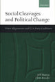 Book cover of: Social Cleavages and Political Change. By: Jeff Manza