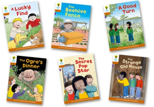 Book cover of: Oxford Reading Tree Biff, Chip and Kipper Stories Decode and Develop: Level 8: Pack of 6. By: Roderick Hunt
