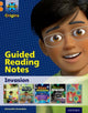 Book cover of: Project X Origins: Orange Book Band, Oxford Level 6: Invasion: Guided reading notes. By: Amanda Snowden