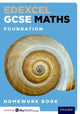 Book cover of: Edexcel GCSE Maths Foundation Homework Book. By: Clare Plass