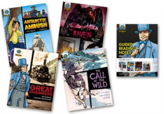 Project X Origins Graphic Texts: Dark Red+ Book Band, Oxford Level 19: Mixed Pack of 4 9780198367758 Gibbons, Alan