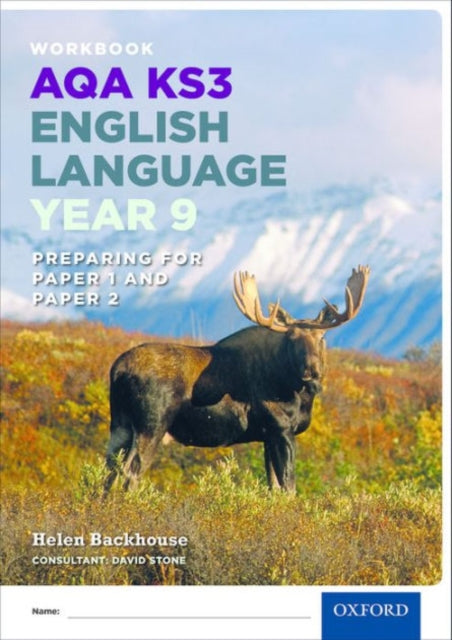 Book cover of: AQA KS3 English Language: Key Stage 3: Year 9 test workbook. By: Helen Backhouse
