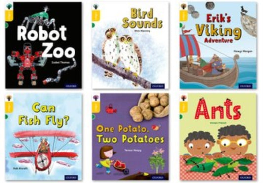 Book cover of: Oxford Reading Tree inFact: Oxford Level 5: Mixed Pack of 6. By: Isabel Thomas