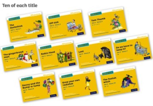 Book cover of: Read Write Inc. Phonics: Yellow Set 5 Core Storybooks (Pack of 100). By: Gill Munton