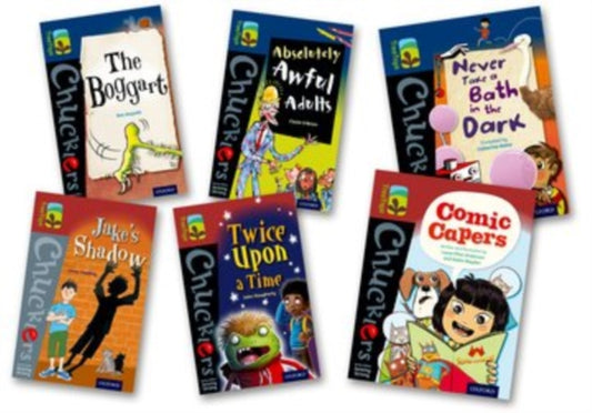 Book cover of: Oxford Reading Tree TreeTops Chucklers: Oxford Levels 14-15: Pack of 6. By: Jeremy Strong