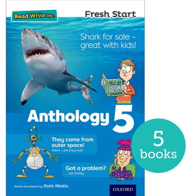 Book cover of: Read Write Inc. Fresh Start: Anthology 5 - Pack of 5. By: Ruth Miskin