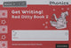 Book cover of: Read Write Inc. Phonics: Get Writing! Red Ditty Book 2 Pack of 10. By: Ruth Miskin