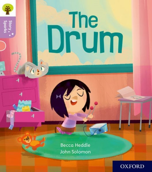 Book cover of: Oxford Reading Tree Story Sparks: Oxford Level 1+: The Drum. By: Becca Heddle