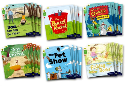 Book cover of: Oxford Reading Tree Story Sparks: Oxford Level 2: Class Pack of 36. By: Liz Miles