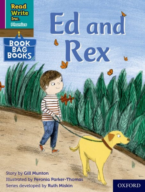 Book cover of: Read Write Inc. Phonics: Ed and Rex (Purple Set 2 Book Bag Book 10). By: Ruth Miskin