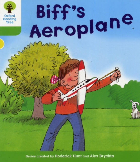 Book cover of: Oxford Reading Tree: Level 2: More Stories B: Biff's Aeroplane. By: Roderick Hunt