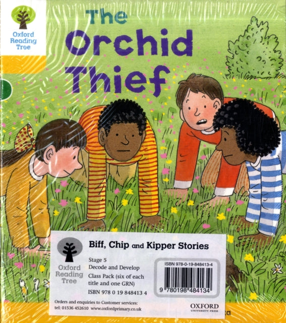 Book cover of: Oxford Reading Tree: Level 5: Decode and Develop Class Pack of 36. By: Roderick Hunt
