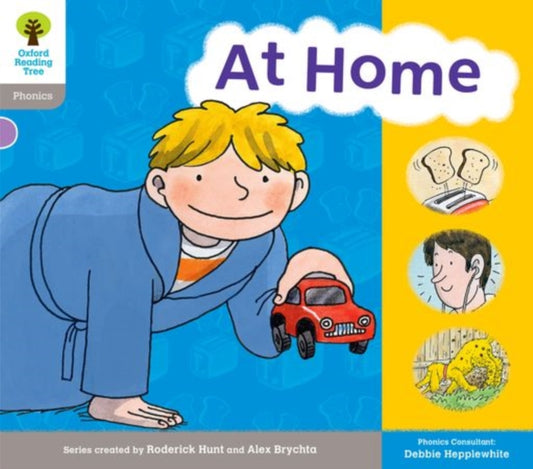 Book cover of: Oxford Reading Tree: Level 1: Floppy's Phonics: Sounds and Letters: At Home. By: Roderick Hunt