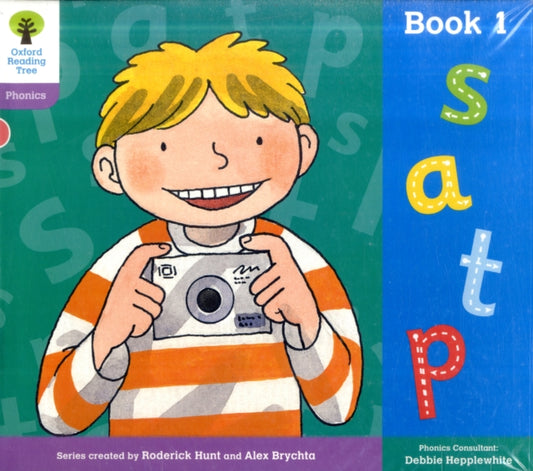 Book cover of: Oxford Reading Tree: Level 1+: Floppy's Phonics: Sounds Books: Class Pack of 36. By: Debbie Hepplewhite