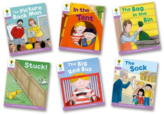 Book cover of: Oxford Reading Tree: Level 1+ More A Decode and Develop Pack of 6. By: Roderick Hunt