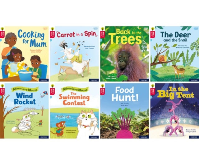 Book cover of: Oxford Reading Tree Word Sparks: Level 4: Mixed Pack of 8. By: James Clements