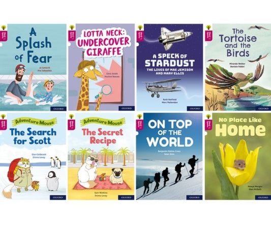 Book cover of: Oxford Reading Tree Word Sparks: Level 10: Mixed Pack of 8. By: James Clements