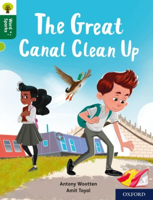 Book cover of: Oxford Reading Tree Word Sparks: Level 12: The Great Canal Clean Up. By: James Clements