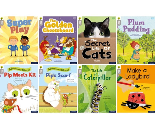 Book cover of: Oxford Reading Tree Word Sparks: Level 1: Mixed Pack of 8. By: James Clements