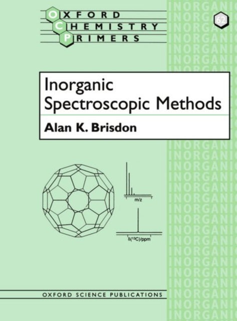 Book cover of: Inorganic Spectroscopic Methods