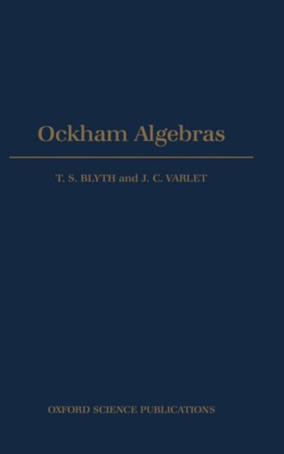 Book cover of: Ockham Algebras
