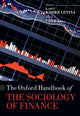 Book cover of: Oxford Handbook of the Sociology of Finance. By: Karin Knorr Cetina
