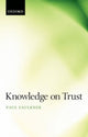 Book cover of: Knowledge on Trust. By: Paul Faulkner