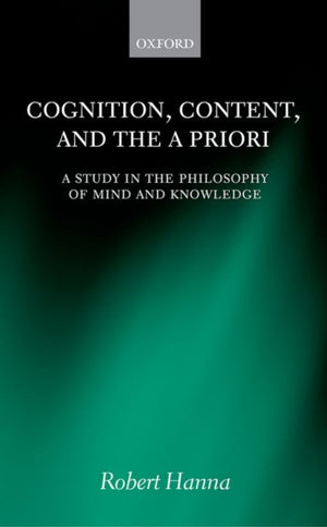 Cognition, Content, and the A Priori
