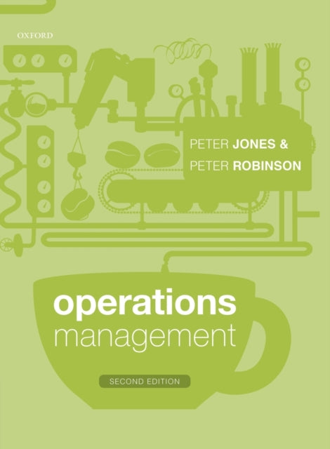Book cover of: Operations Management. By: Peter Jones
