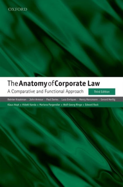 Book cover of: Anatomy of Corporate Law. By: Reinier Kraakman