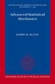 Book cover of: Advanced Statistical Mechanics. By: Barry M. McCoy
